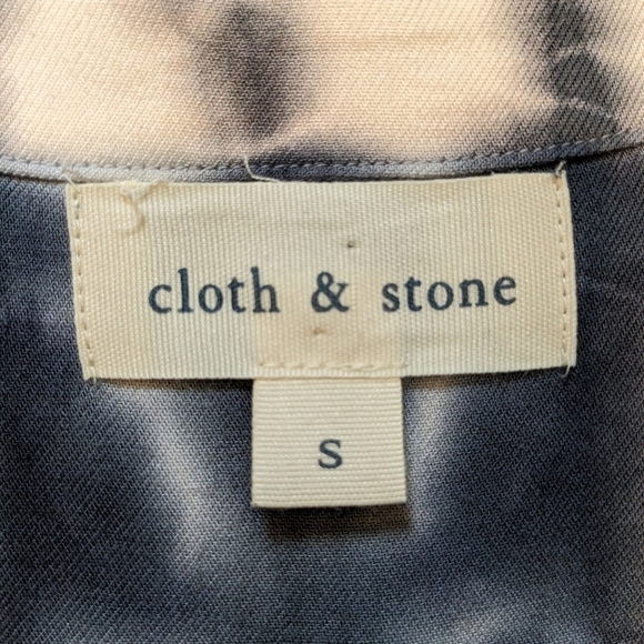 Cloth & Stone Tie Dye Long Sleeve Romper Size S - Picture 7 of 9